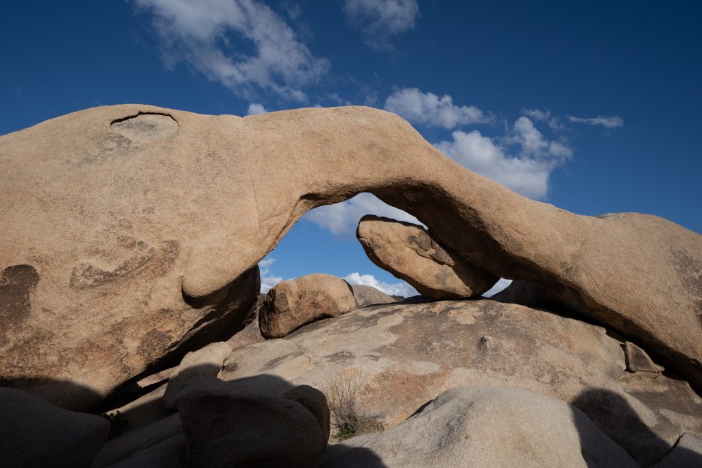 Arch Rock in California Joshua Tree