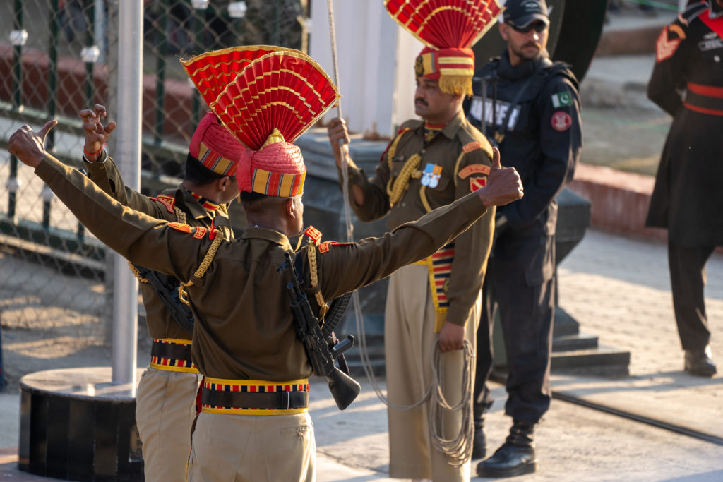 Wagah Border Ceremony India Pakistan