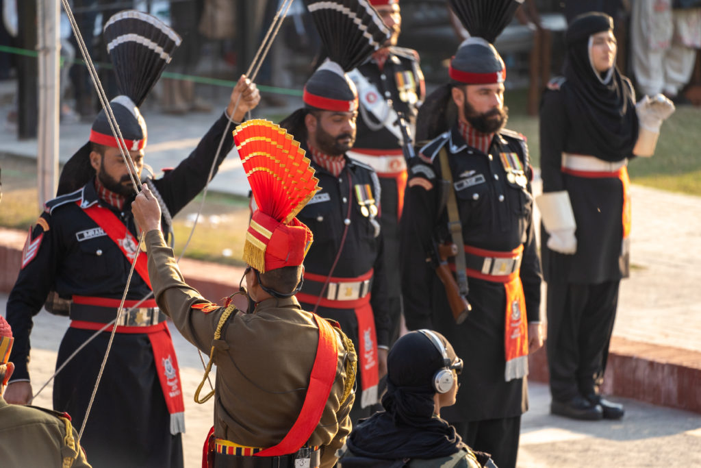 Wagah Border Ceremony India Pakistan