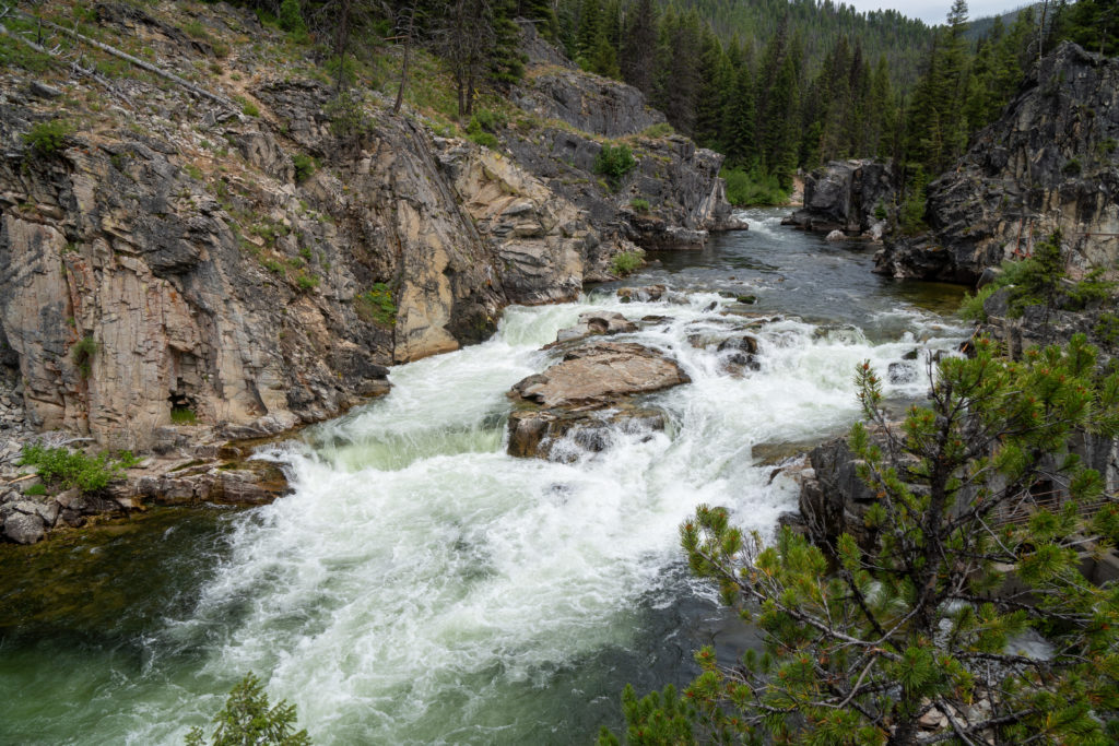 Dagger Falls Idaho