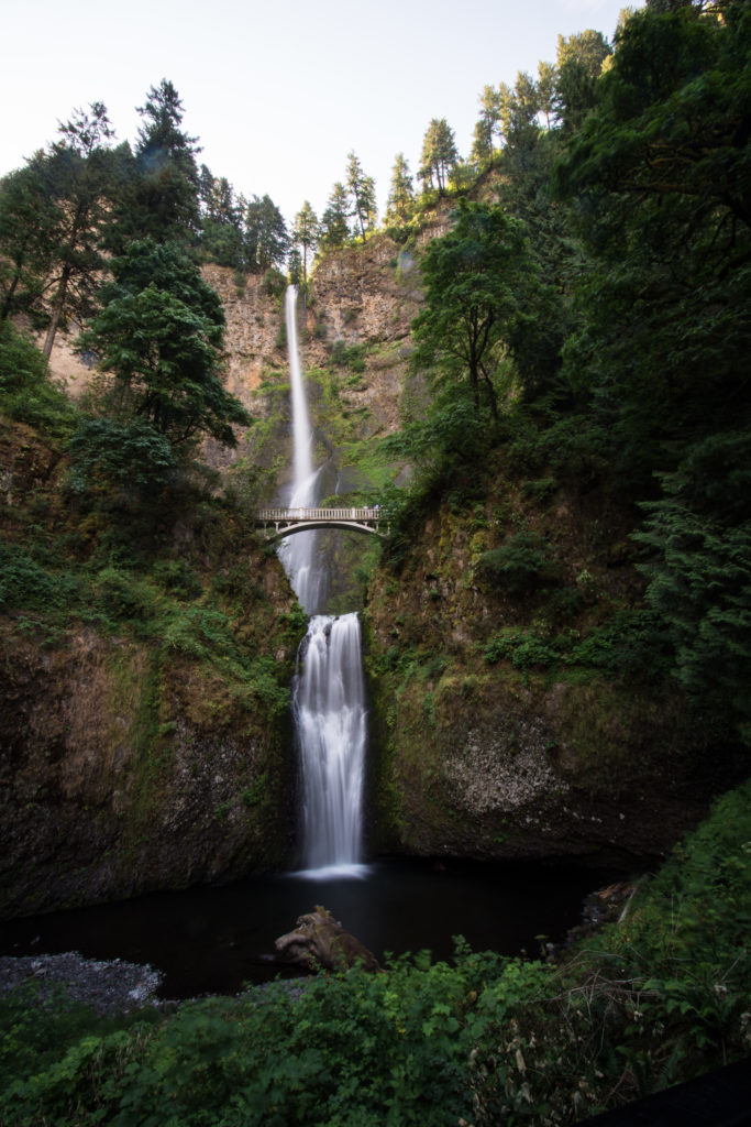 Multnomah Falls waterfall in Oregon