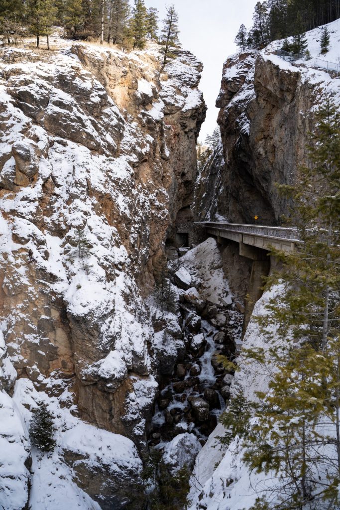 Kootenay National Park Sinclair Canyon
