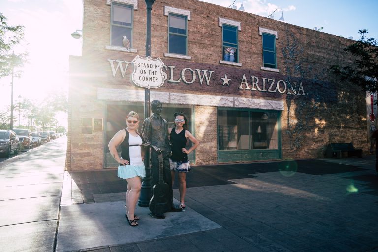 Standing on the Corner in Winslow Arizona Review