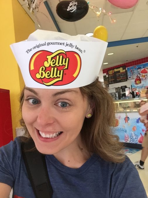 You, too can look like a dork at the Jelly Belly Factory Tour