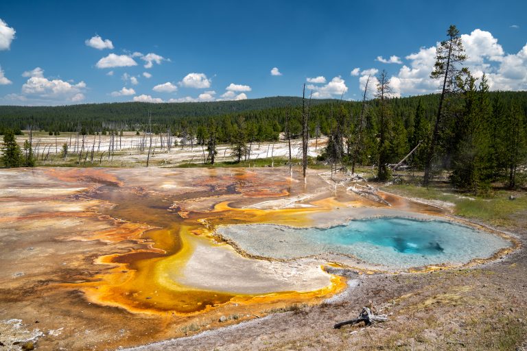 Firehole Lake Drive: Yellowstone National Park, Wyoming