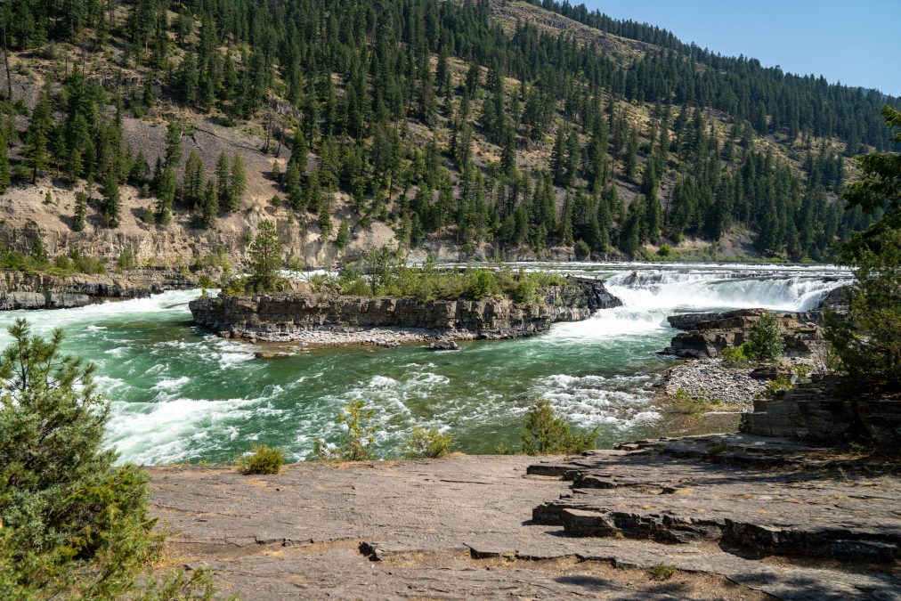 Kootenai Falls in Montana
