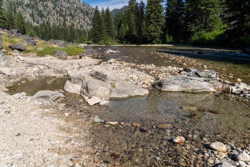 Sacajawea Hot Springs in Grandjean