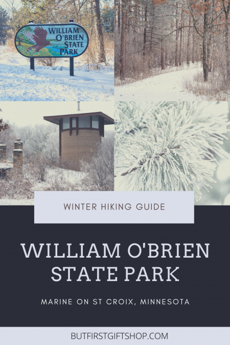 William O'Brien State Park hiking guide in Winter