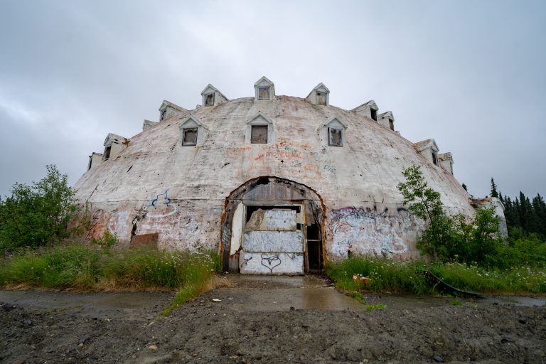 Abandoned Igloo in Igloo City – Cantwell, Alaska