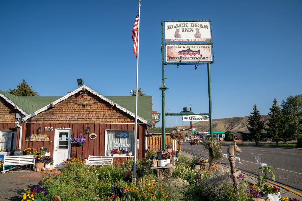 Black Bear Inn, a small motel in downtown Dubois Wyoming