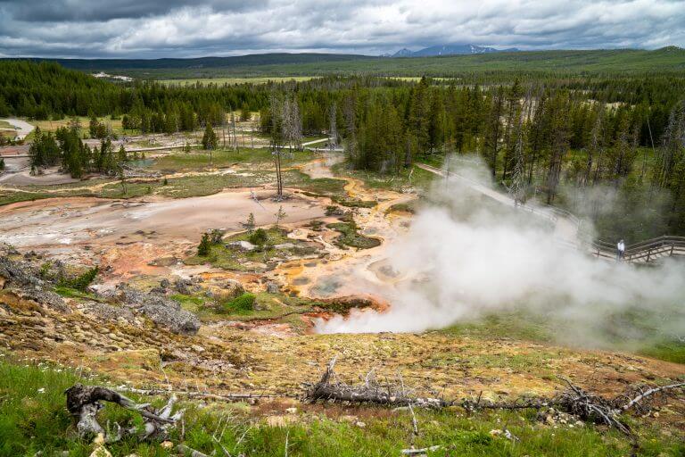 Artists Paint Pots Hike – Yellowstone National Park