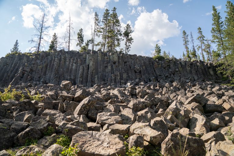 Sheepeater Cliff – Yellowstone National Park