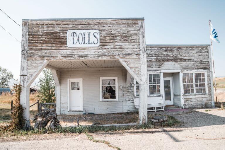 Ovid, Idaho – Abandoned LDS Mormon Church and Dolls Store