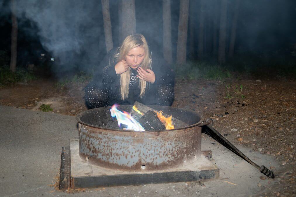 Colter Bay Tent Cabins Photos - Grilling