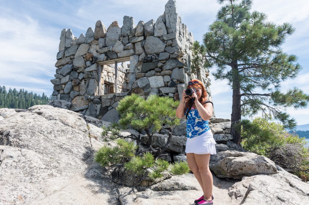 Fannette Island Lake Tahoe and tea house