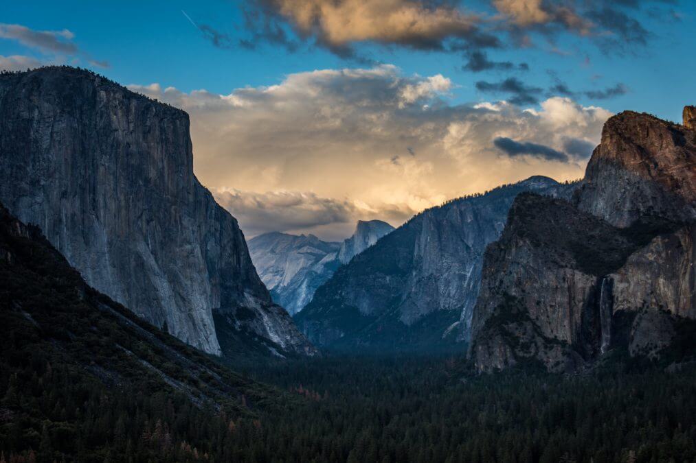 Tunnel View in Yosemite National Park