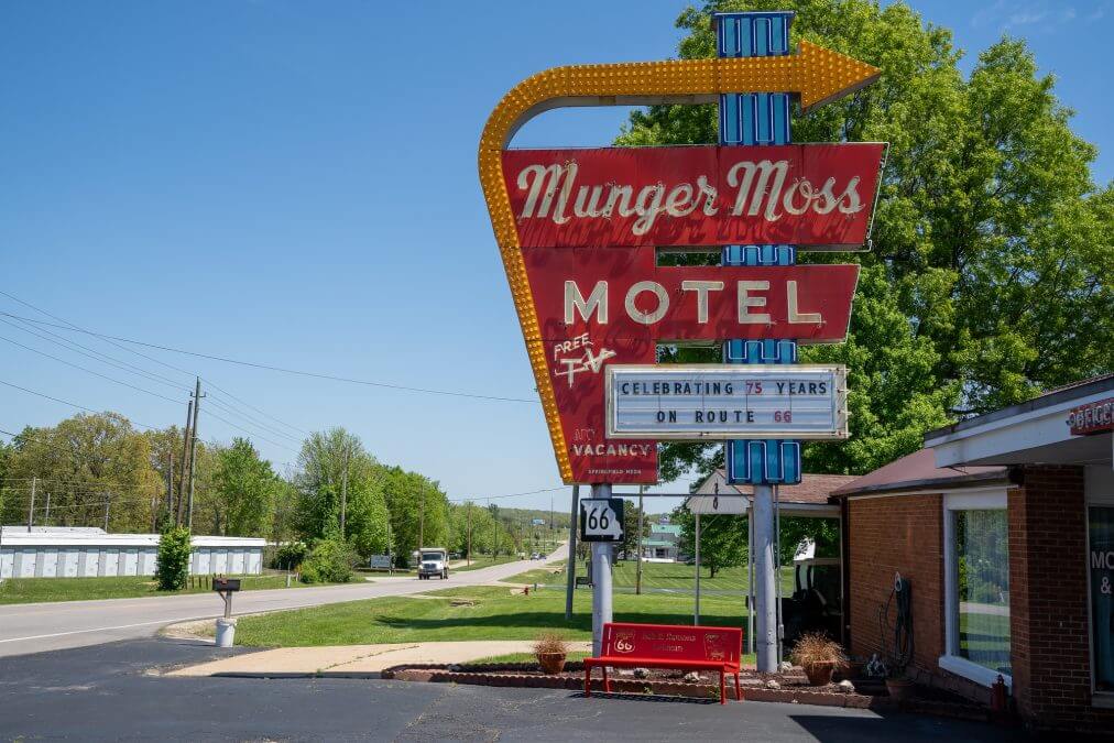 Munger Moss Motel in Lebanon Missouri