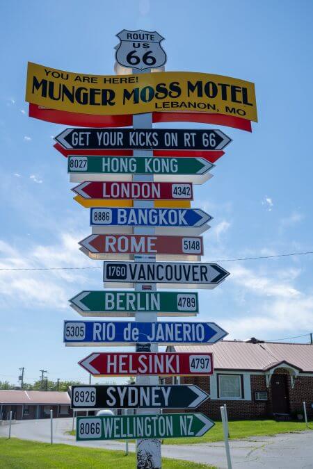 Munger Moss Motel in Lebanon Missouri