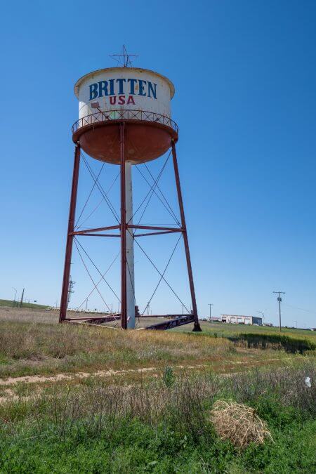 Britten USA Leaning Tower of Texas