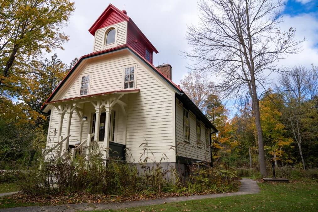 Bailey's Harbor Rear Range Lighthouse in Door County Wisconsin