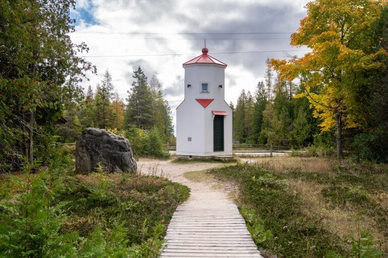 Bailey’s Harbor Lighthouses – Door County Wisconsin