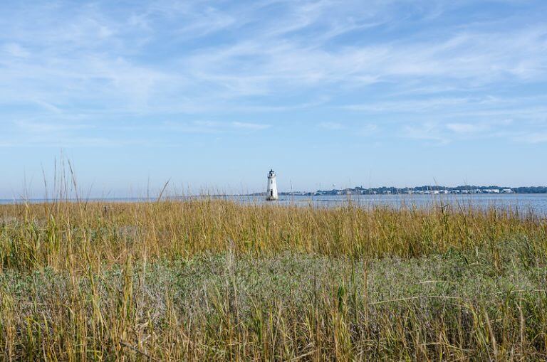 Hiking to Cockspur Island Lighthouse – Georgia