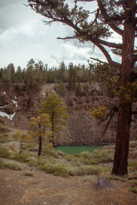 Inyo Craters trail - Mammoth Lakes Califoria