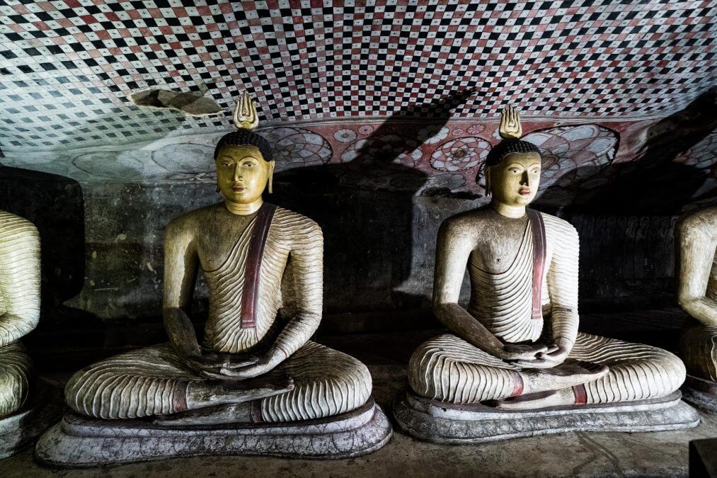 Inside the Dambulla Cave Temples