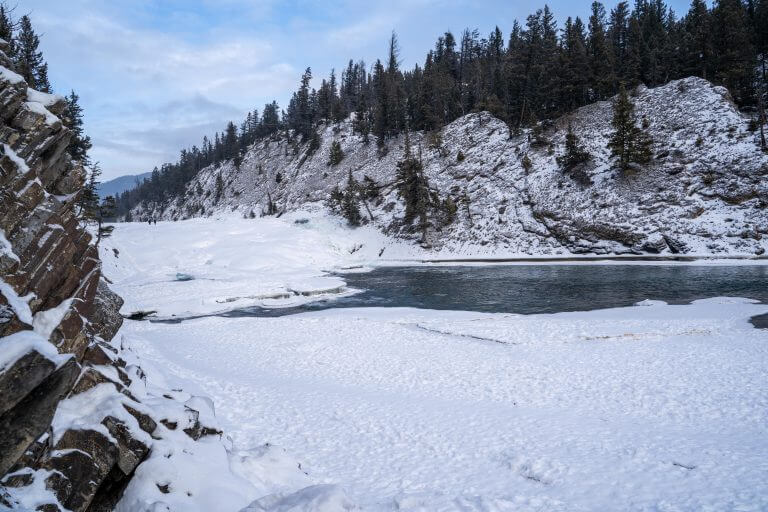 Bow Falls - Alberta, Canada