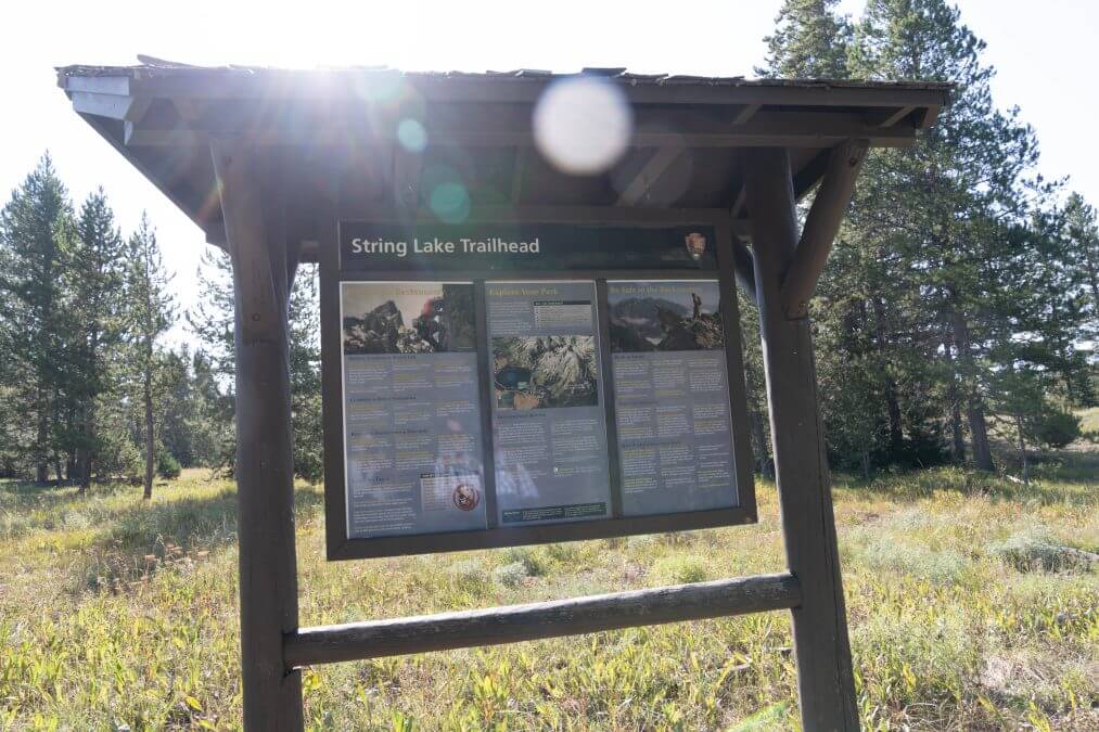 String Lake Trailhead