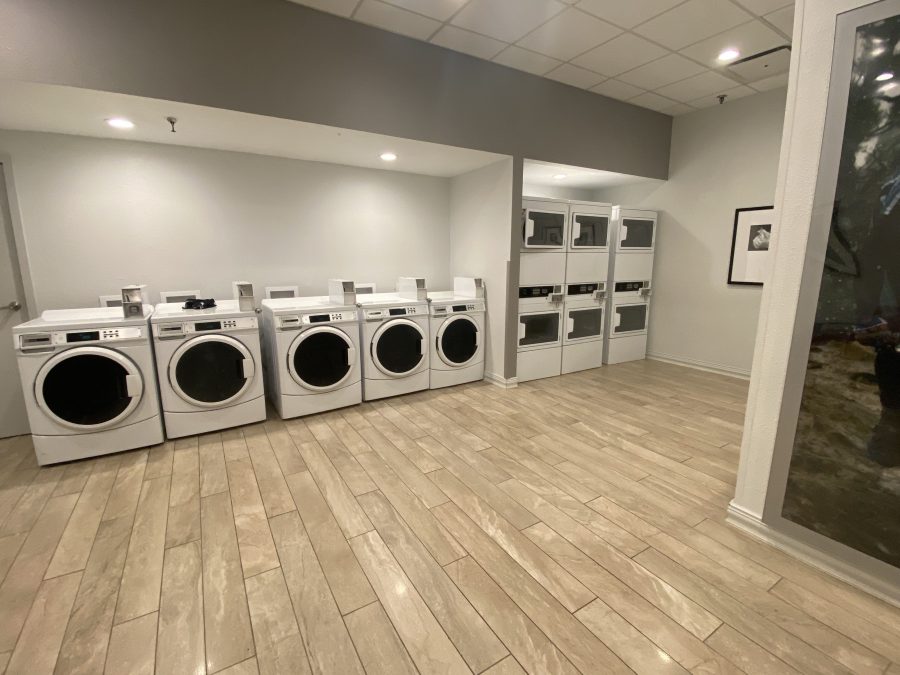 Laundry room at the Best Western