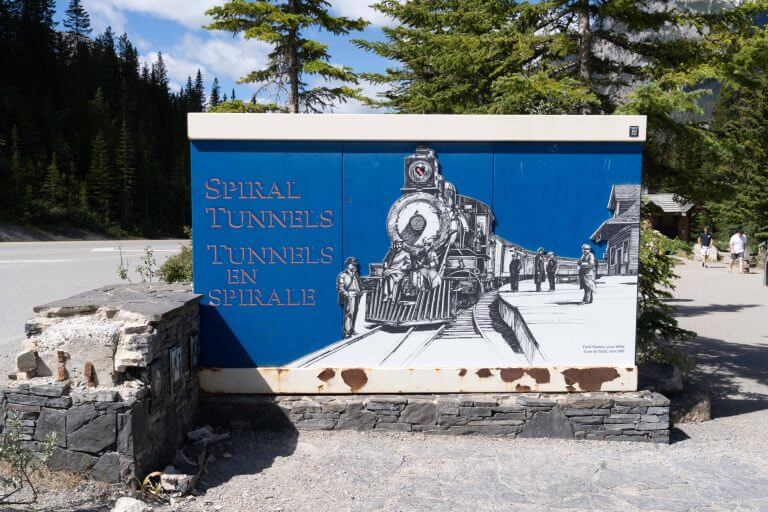 Spiral Tunnels Viewpoint – Yoho National Park Canada