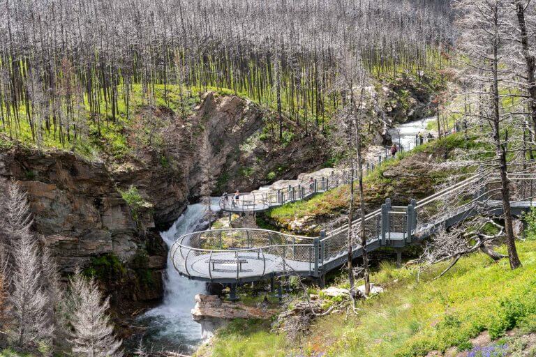 Blakiston Falls Waterfall Hike – Waterton Lakes National Park