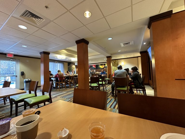 St. Augustine Marriott - Fairfield Inn Free Breakfast area